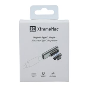 XtremeMac Magnetic Type-C Adapter Silver